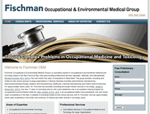 Tablet Screenshot of fischmanmed.com